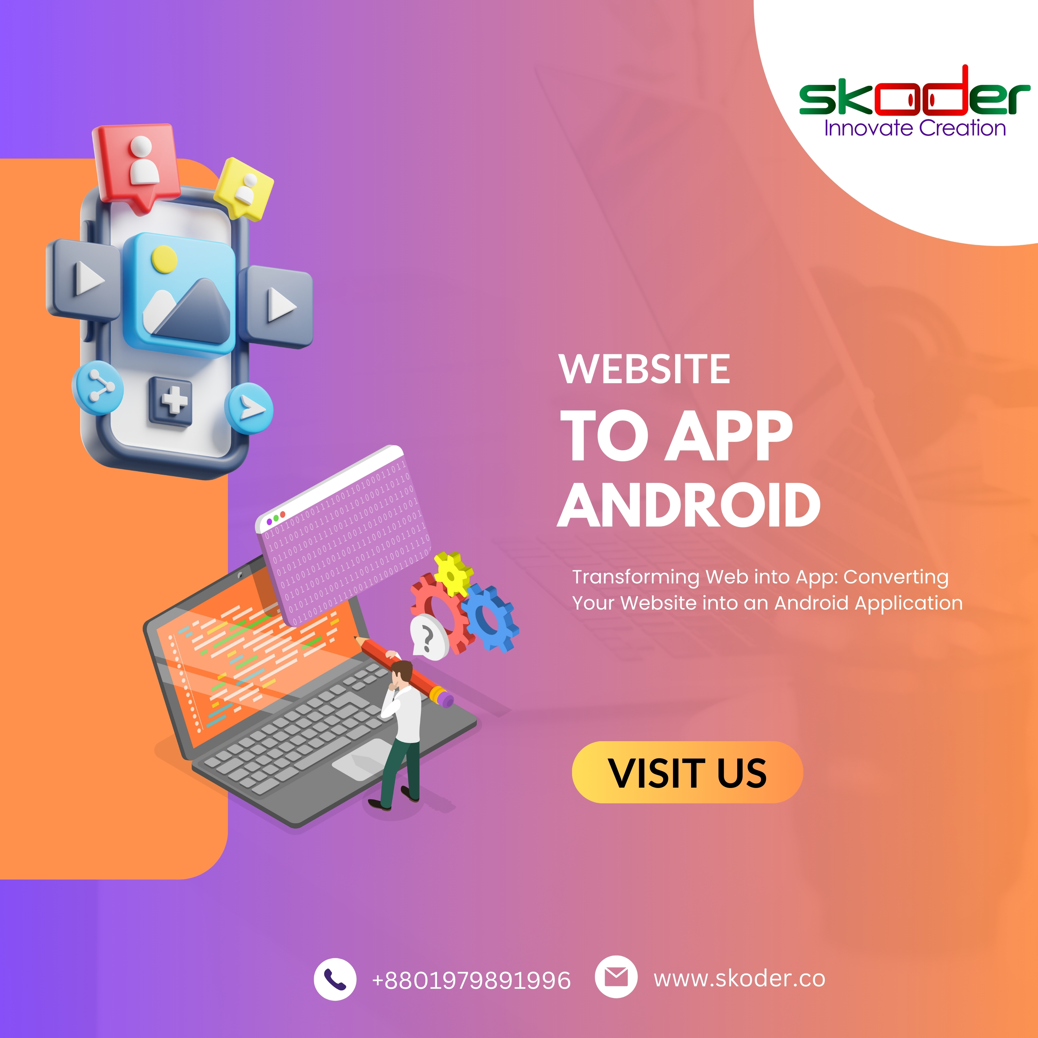 Website to App Android